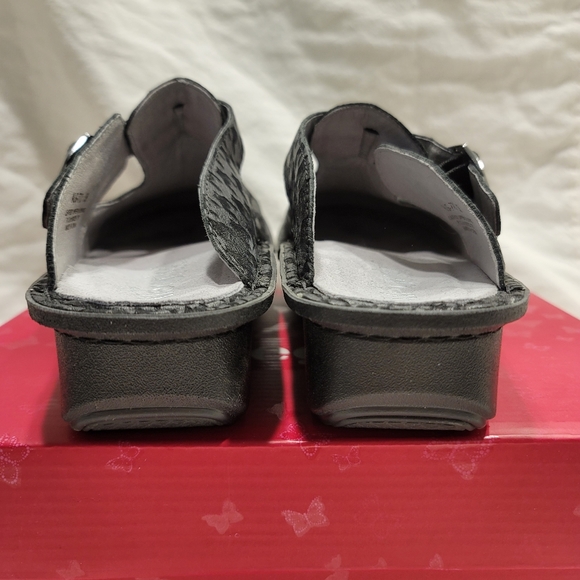 Alegria Classic - Houndstooth Maxi clogs - women's size 38 - Picture 14 of 16